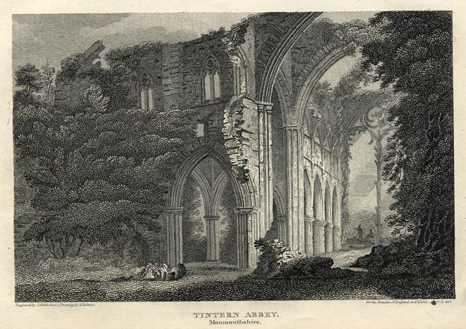 Monmouthshire, Tintern Abbey, 1807