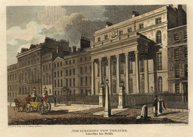 London, Surgeons' New Theatre, Lincolns Inn Fields, 1814