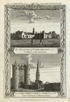 Hertfordshire - Gorhambury, & Warwickshire - Coventry view, 1784