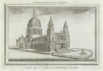 London, St.Paul's Cathedral, 1784