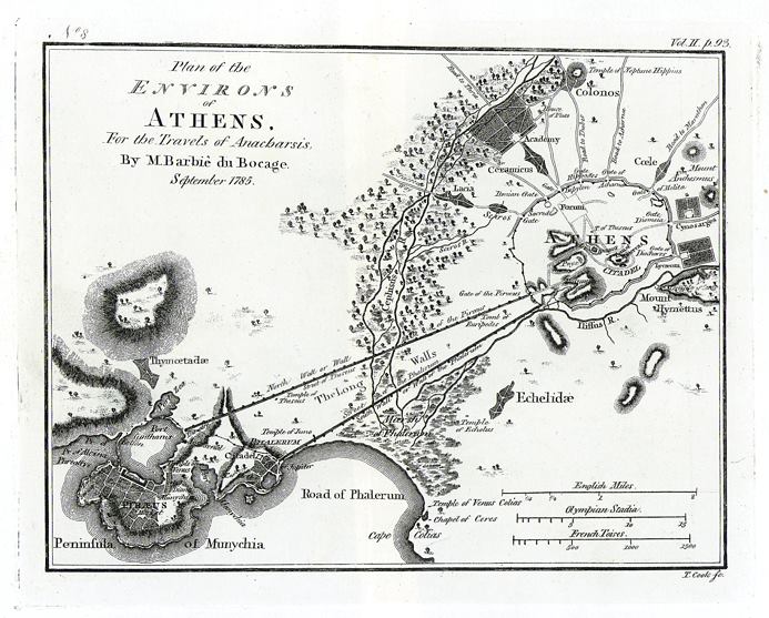 Greece, Environs of Athens, 1793