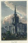 London, Bow Church in Cheapside, 1815