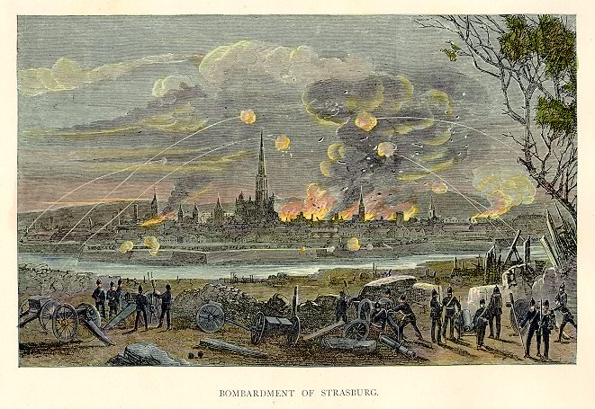 Strasburg Bombardment, in 1870