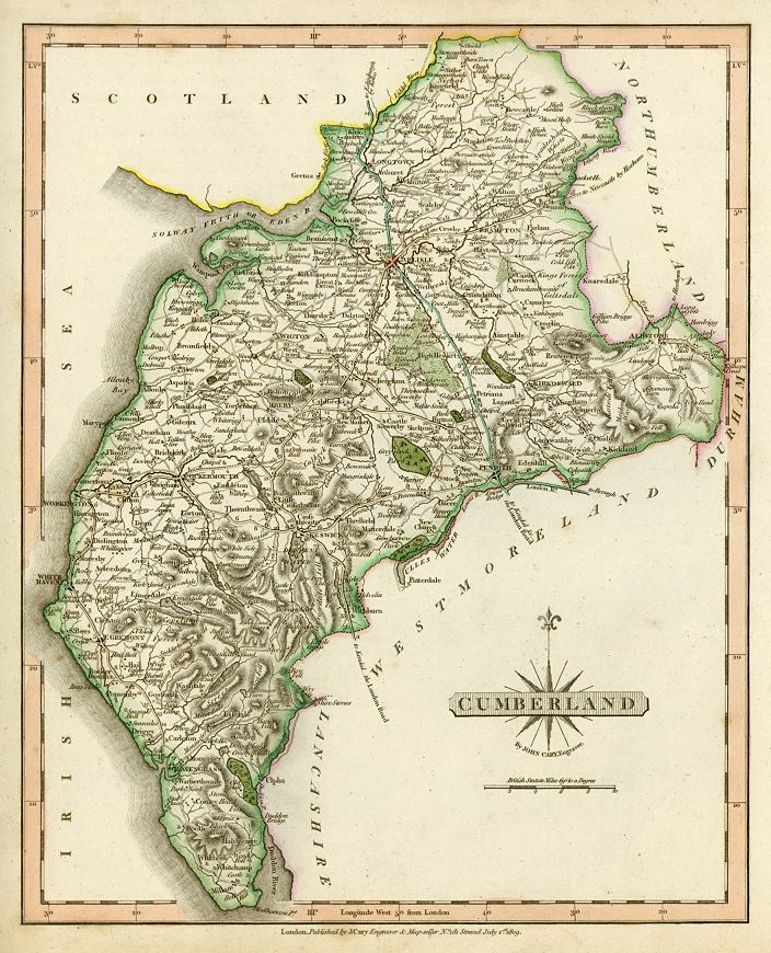 Cumberland, Cary, 1809