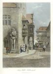 Germany, Town Hall at Halberstadt, 1872