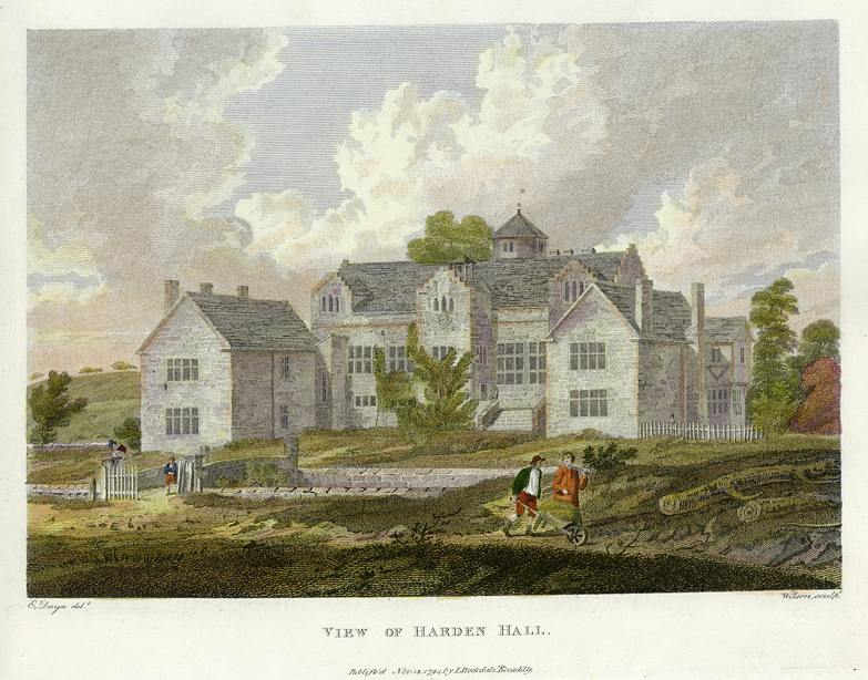 Cheshire, Harden Hall, 1795