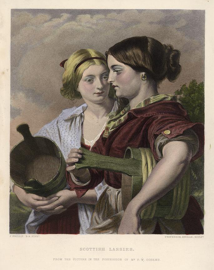 Scottish lassies, 1867