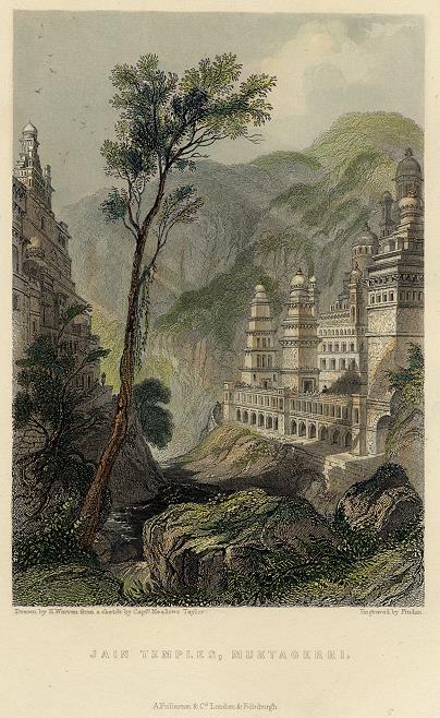 India, Jain Temples at Muktagerri, 1856