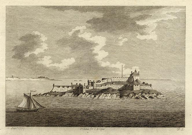 Guernsey, Castle Cornet, 1786