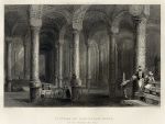 Turkey, Constantinople, Cistern of Bin-Veber-Direg (or the Thousand and One), 1855