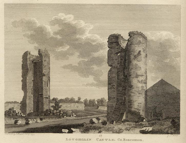 Ireland, Co.Roscommon, Loughglin Castle, 1786