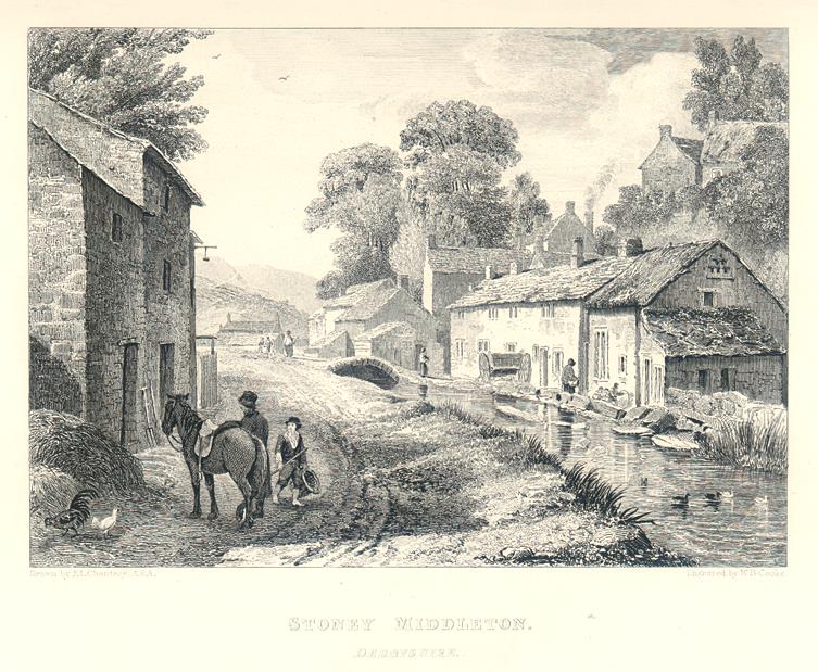 Derbyshire, Stoney Middleton, 1820 / 1886