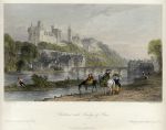 France, Chateau and Bridge of Pau, 1840