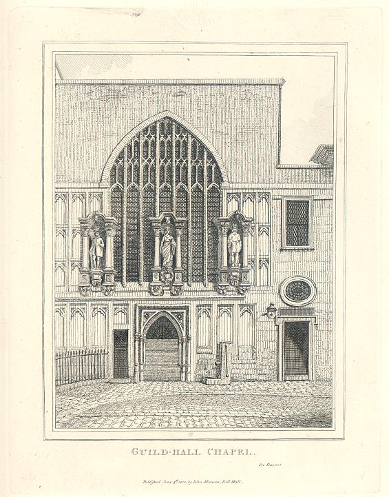 London, Guildhall Chapel, 1801