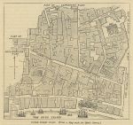 London, plan of Tower Street Ward, 1878