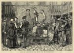 London, a Play in a London Inn Yard in Queen Elizabeth's time, 1878