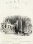 France, Paris, Tomb of Louis XII in St.Denis, 1840
