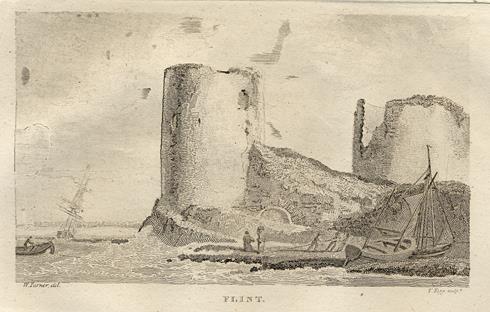 Wales, Flint Castle, 1801