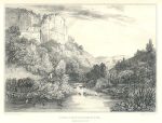 Derbyshire, Matlock High Tor, 1820 / 1886