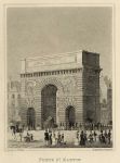 Paris, Porte St.Martin, 1840