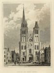 Paris, Eglise de Saint Denis, 1840