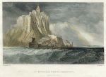 France, St.Michael's Mount, Normandy, 1836