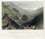 France, Val Queyraz from the Valley of Arvieux, 1836