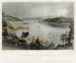 Turkey, The Bosphorus from above Beshik-Tash, 1855