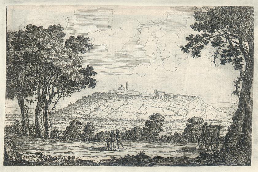 Italy, Loretto view, 1768