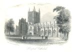 Hereford Cathedral, 1850
