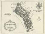 London, plan of Portsoken Ward by Bowen, 1771