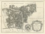 London, plan of Farringdon Ward Without by Bowen, 1771