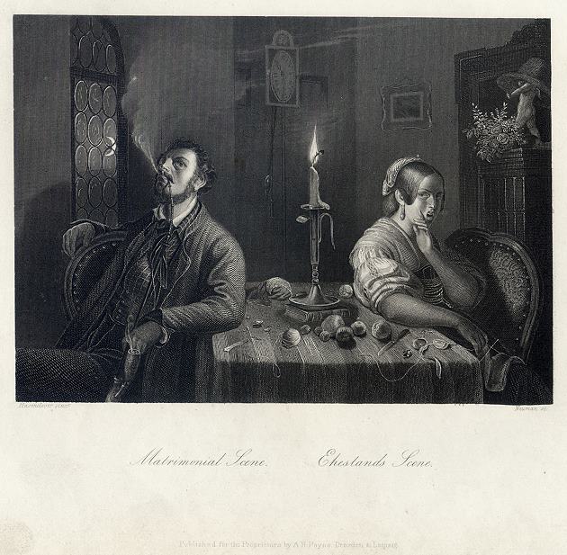 Matrimonial Scene, 1849