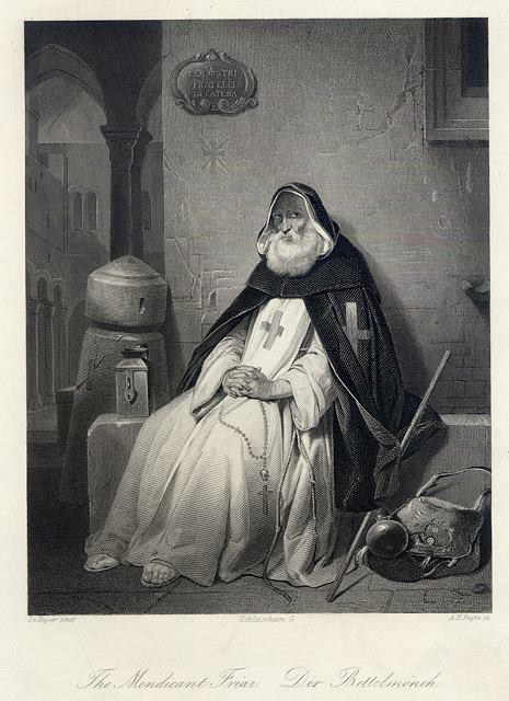 The Mendicant Friar, 1849