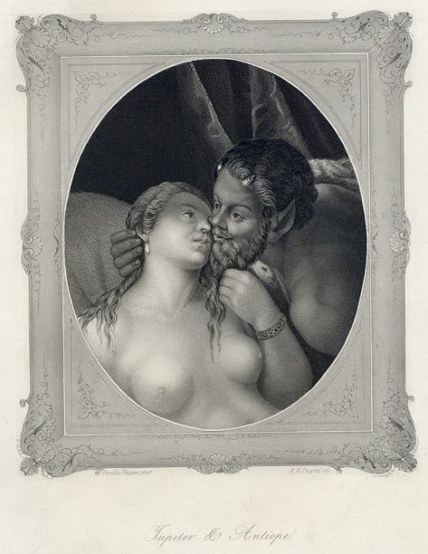 Jupiter & Antiope, 1849