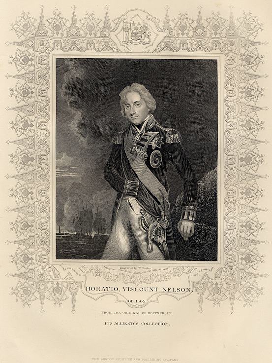 Horatio, Viscount Nelson, 1855