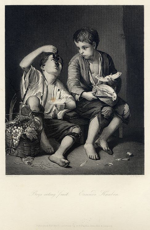 Boys Eating Fruit, 1849