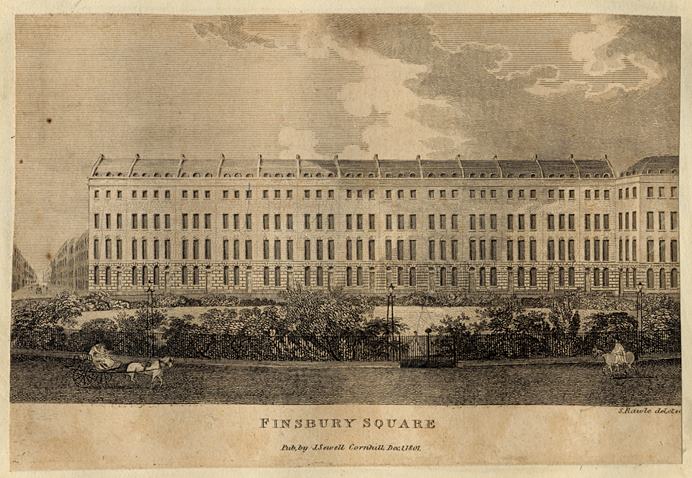 London, Finsbury Square, 1801