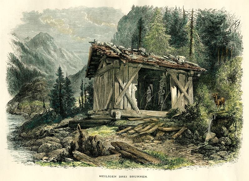 Tyrol, Heiligen Drei Brunnen, 1875