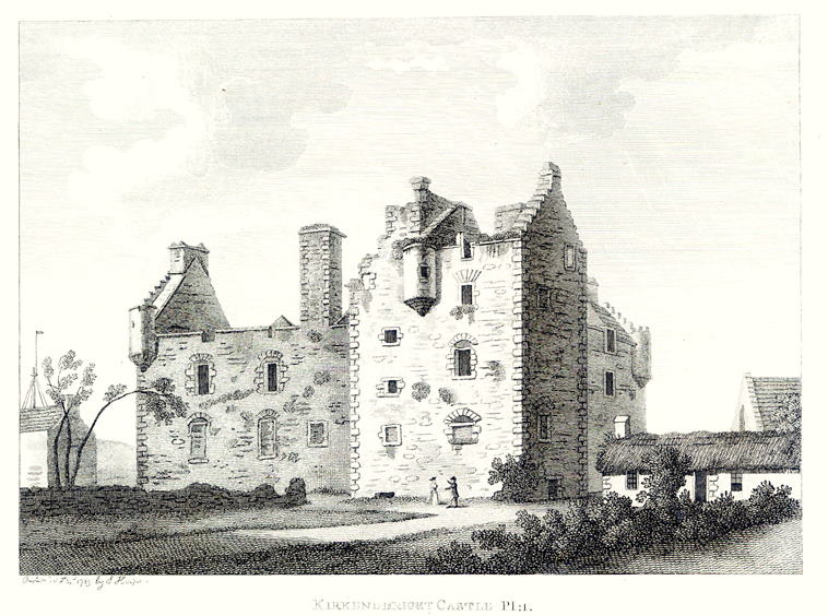 Scotland, Galloway, Kirkenbright Castle, 1791