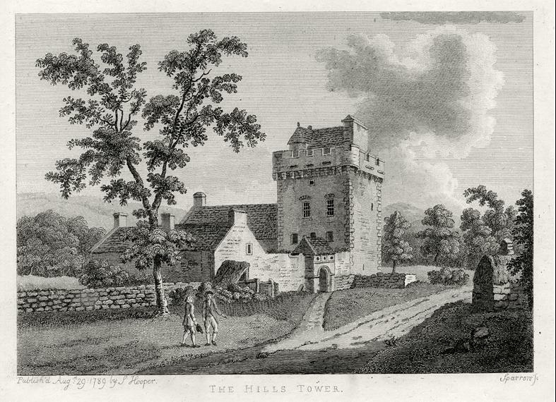 Scotland, Galloway, The Hills Tower, 1791