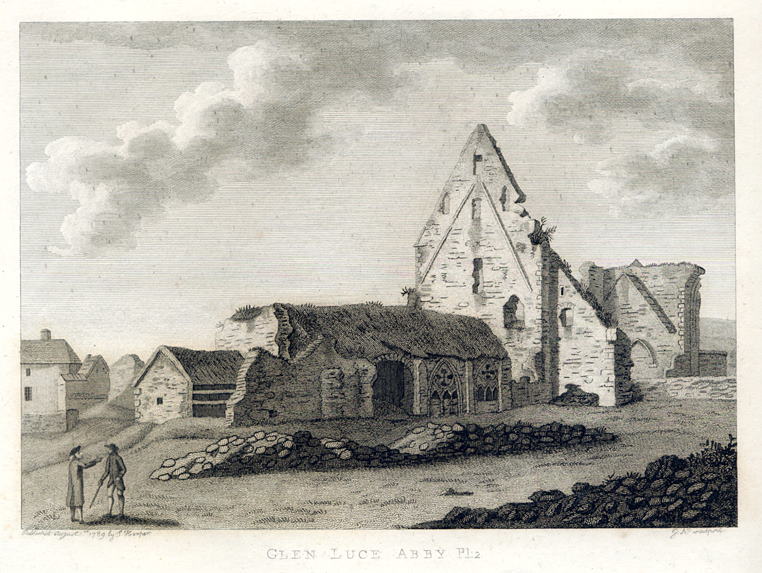 Scotland, Galloway, Glenluce Abbey, 1791