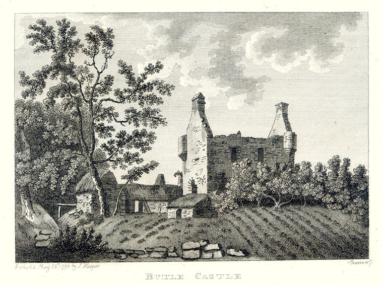 Scotland, Galloway, Butle Castle, 1791