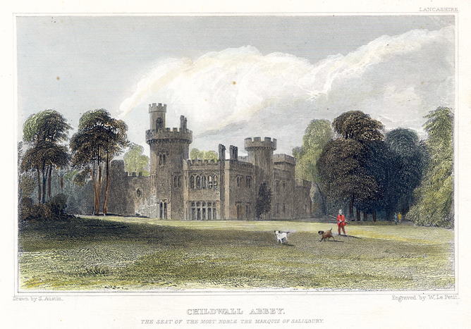 Lancashire, Childwall Abbey, 1831