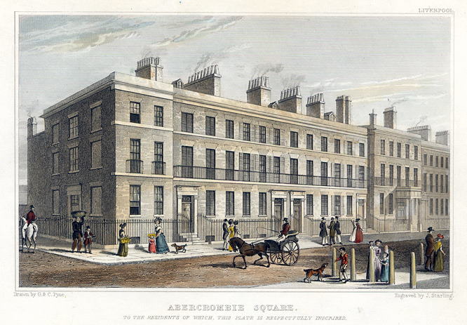 Liverpool, Abercrombie Square, 1831