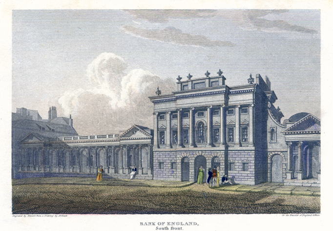 London, Bank of England, 1814