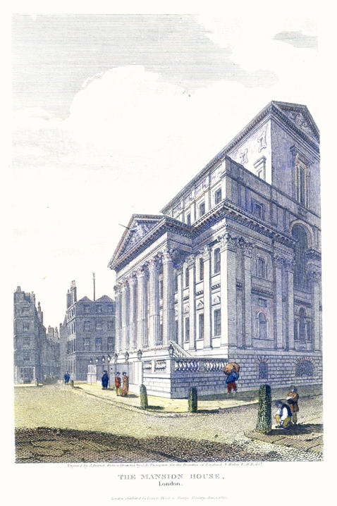 London, Mansion House, 1814