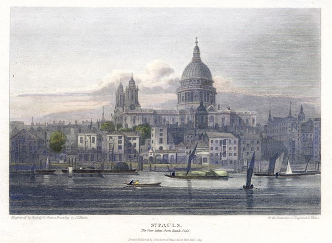 London, St. Paul's Cathedral, 1815