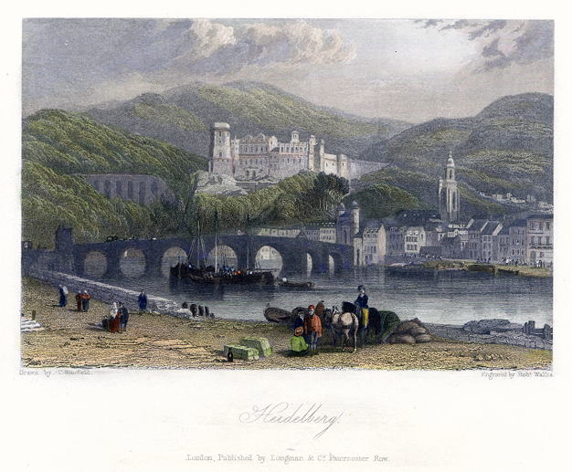 Germany, Heidelberg, 1836