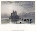 France, Le Mont-Saint-Michel, 1836